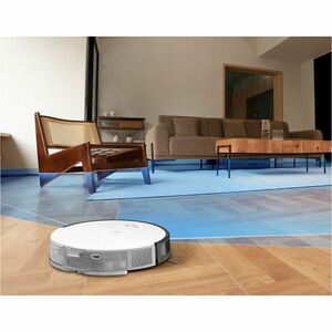 Tapo RV20 Mop Plus Bagged Robot Vacuum/Mop - 4 L Dust Capacity - 300 mL Water Tank Capacity - Brush - Carpet - HEPA - Pet 