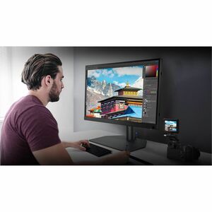 BenQ PhotoVue SW272Q 27" Class WQHD LED Monitor - 16:9 - Grey - 68.6 cm (27") Viewable - In-plane Switching (IPS) Technolo