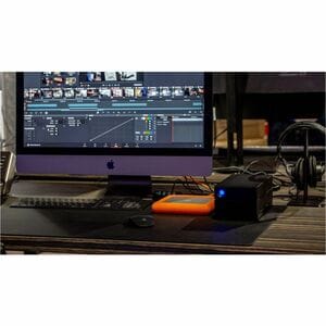 LaCie 2big Dock STLG48000400 2 x Total Bays DAS Storage System - 48 TB HDD - 48 TB Installed HDD Capacity - Thunderbolt 4 