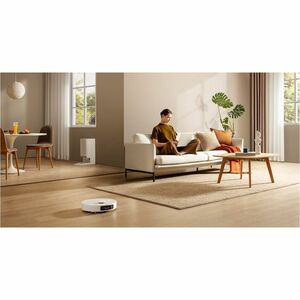 Xiaomi X20+ Robot Vacuum Cleaner - White - 4 L Water Tank Capacity - Brush, Filter, Mop Pad - Carpet - Smart Connect - DC 