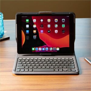 ZAGG Messenger Folio 2 Keyboard/Cover Case (Folio) for 27.7 cm (10.9") Apple iPad (10th Generation) Tablet, Stylus - Charc