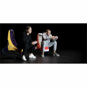 Playseats Champ Gaming Chair - ActiFit, Carbon Steel - Blue, Yellow