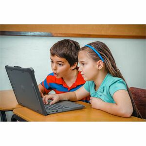 Extreme Shell-F2 Slide Case for HP Fortis Chromebook G10 & G11 14" (Gray/Clear) - For HP Chromebook - Gray, Clear - Shock 