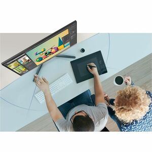 Monitor LED Samsung Essential S3 S24C330GAL 24" Class Full HD - 16:9 - Negro - 61cm (24") Viewable - Tecnología conmutació