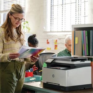 HP LaserJet Pro 3301fdw Wired & Wireless Laser Multifunction Printer - Color - Copier/Fax/Printer/Scanner - 26 ppm Mono/26
