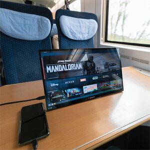 Verbatim PMT-15 16" Class LED Touchscreen Monitor - 16:9 - 6 ms - 15.6" Viewable - Capacitive - 10 Point(s) Multi-touch Sc