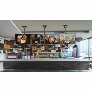 Kanto Mounting Extension for Ceiling Mount - Silver - Metal