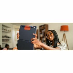 Logitech Rugged Combo 4 Touch Rugged Keyboard/Cover Case (Folio) for 27.7 cm (10.9") Apple iPad (10th Generation) Tablet -