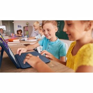 Logitech Rugged Combo 4 Touch Rugged Keyboard/Cover Case (Folio) for 27.7 cm (10.9") Apple iPad (10th Generation) Tablet -