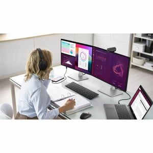 Dell P2725HE 27" Class Full HD LED Monitor - 16:9 - Black, Grey - 68.6 cm (27") Viewable - In-plane Switching (IPS) Techno