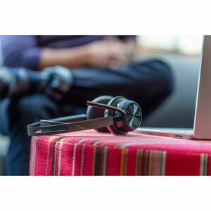 Poly Voyager Focus 2 Wired/Wireless Over-the-head, On-ear Stereo Headset - Black - Microsoft Teams Certification - Google 