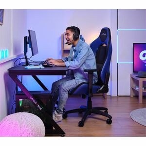 Trust GXT 714B RUYA Gaming-Stuhl - Nylon, Plastik, Holz - Blau
