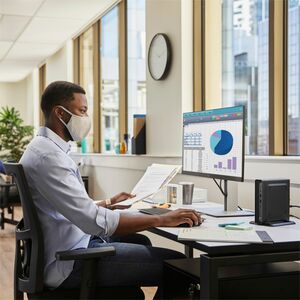 Desktop Computer HP Pro Mini 400 G9 - Intel Core i5 12° Gen i5-12500T - 16 GB - 512 GB SSD - Desktop Mini - Intel Q670 Chi