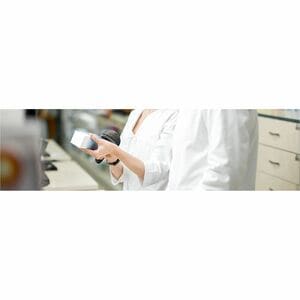 Vente au détail, Hospitality, Services de santé Handheld Kit lecteur de code barres Newland Dorada HR23 - Câble Connectivi