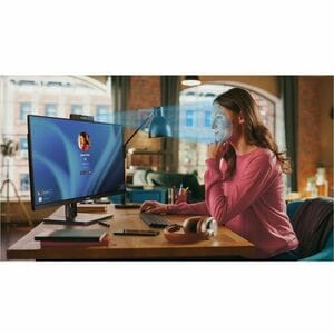 iiyama ProLite XUB2790QSUH-B1 27 Zoll Class Webcam WQHD LED-Monitor - 16:9 Format - Mattschwarz - 68,6 cm (27 Zoll) Viewab
