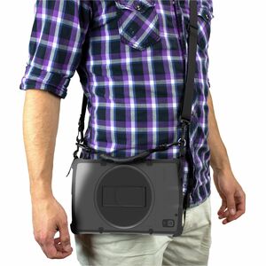 InfoCase Rugoso Estojo de transporte para 20.3 cm (8") Tablet - Claro - Poliuretano termoplástico (TPU), Policarbonato Cor
