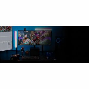 Microphone pour Jeux, Diffusion en continu, Broadcasting Logitech G Yeti GX - Filaire - Dynamique - Blanc - 2 m - 60 Hz à 