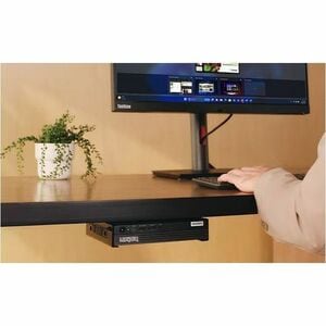 Lenovo ThinkCentre M75q Gen 5 12RQ000KUS Desktop Computer - AMD Ryzen 5 PRO 8500GE - 16 GB - 512 GB SSD - Tiny - Black - A