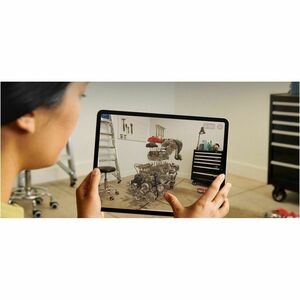 13-inch iPad Pro WiFi + Cellular 256GB with Standard glass - Silver