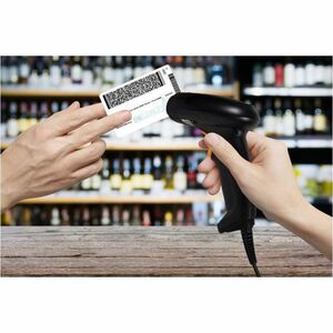 Star Micronics BSH-32U Retail, Hospitality, Unterhaltung Handheld Barcode-Scanner-Set - Kabel Konnektivität - Schwarz - US