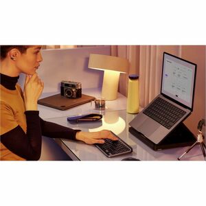 Logitech MX Keys Mini for Mac Keyboard - Compact - Wireless Connectivity - USB Interface - German - QWERTZ Layout - Space 