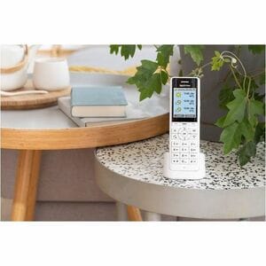 FRITZ! FRITZ!Fon X6 Wi-Fi Cordless Phone - Desktop - White - Cordless - 300 m Range - 1 x Handset - Speakerphone - Answeri