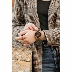 DCU BOULEVARD Smart Watch - Or rose Body Color - Zinc Alloy Case Material - Métal Band Material - Moniteur de Fréquence Ca
