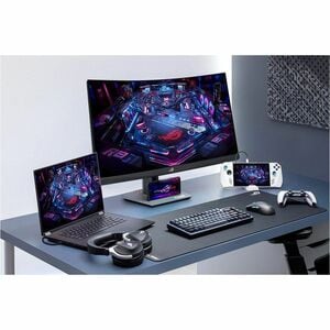 Monitor LCD da gaming Asus ROG Strix XG32WCS 812,8 mm (32") Class WQHD Schermo curvo - 16:9 - 80 cm (31,5") Viewable - All