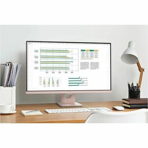 LG MyView 27SR50F-P 27" Class Full HD Smart LCD Monitor - 16:9 - Pink - 27" Viewable - In-plane Switching (IPS) Technology