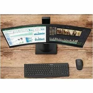 Philips 49B2U6903CH 49" (124.5 cm) Class Webcam Dual Quad HD (DQHD) Curved Screen LED Monitor - 32:9 - Textured Charcoal -