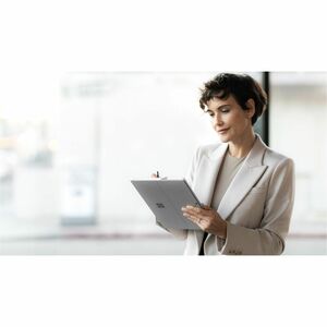 Microsoft Surface Pro 10 Tablet - 13" - vPro Technology - 16 GB - 256 GB SSD - Windows 11 Pro - 5G - Platinum - Core Ultra