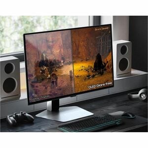 Monitor OLED da gaming Samsung Odyssey OLED G6 S27DG600SU 685,8 mm (27") Class WQHD - 16:9 - Argento, Nero - 68,6 cm (27")