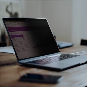 StarTech.com Plastic Anti-glare Privacy Screen Filter - Transparent - 1 - For 43.2 cm (17") Widescreen LCD Notebook - 16:1