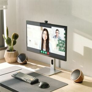 Alogic Clarity Pro 27 Zoll Klasse Webcam 4K UHD LCD-Monitor - 16:9 Format - Schwarz - 68,6 cm (27 Zoll) Viewable - Advance