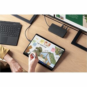 Tablet Microsoft Surface Pro 10 - 33 cm (13") - Tecnologia vPro - 16 GB - 256 GB SSD - Windows 11 Pro - Platinum - Core Ul