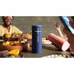 Ultimate Ears MEGABOOM 4 Bluetooth Speaker System - Cobalt Blue - 60 Hz to 20 kHz - Near Field Communication - Battery Rec