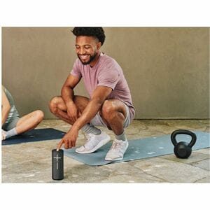 Ultimate Ears BOOM 4 Bluetooth Speaker System - Black - Battery Rechargeable - USB