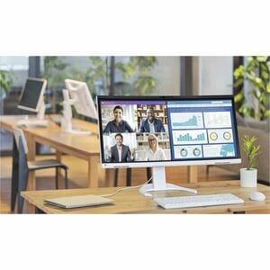 EIZO FlexScan EV3450XC-WT 34 Zoll Klasse Webcam UW-QHD Gekrümmter Bildschirm LED-Monitor - 21:9 Format - Weiß - 86,6 cm (3