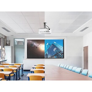ViewSonic PA700W DLP Projector - 16:10 - Wall Mountable, Ceiling Mountable - White - 1280 x 800 - Front, Ceiling - 480i - 