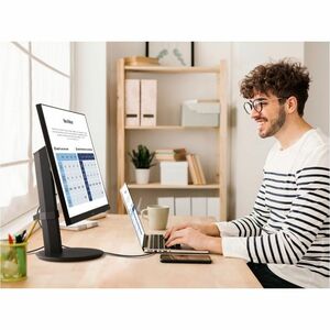 ViewSonic VG2409-MHDU-2 24.0" Class Full HD LED Monitor - 16:9 - Black - 60.5 cm (23.8") Viewable - SuperClear IPS - LED B