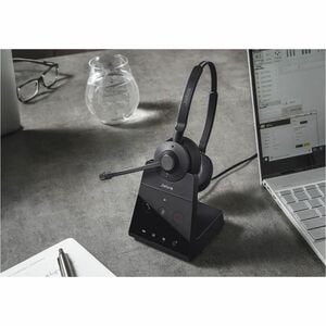 Casque Jabra Engage 65 SE - Câblé / Sans fil - Design Sur tête, Supra-auriculaire - Stéréo - Certification Microsoft Teams