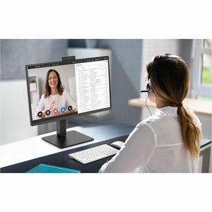 Monitor LED LG 27BA850-B 685,8 mm (27") Classe Webcam Full HD - 16:9 - Nero - 68,6 cm (27") Viewable - Tecnologia In-plane