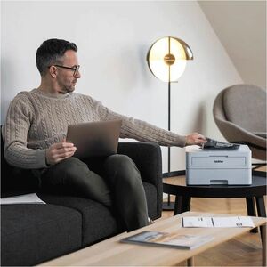 Brother HL HL-L2865DW Desktop Wired/Wireless Laser Printer - Monochrome - 1200 x 1200 dpi Print - Auto/Manual Duplex Print