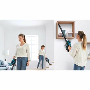 Aspirapolvere con bastone Bosch BBS611LAG senza filo - Blu - 300 mL Capacità polvere - Ugello per fessure - Tappeto, Pavim