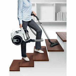 Bosch Serie 2 BGS05A222 Aspirapolvere senza sacco Bianco, 700 W, A cilindro, Secco, Senza sacchetto, 1,5 L, EPA, Micro