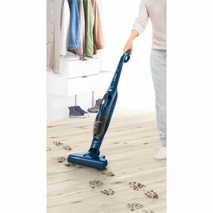 Scopa elettrica Bosch BBHF216 senza filo - Blu notte - 400 mL Capacità polvere - Pennello - Tappeto - Batteria - Batteria 