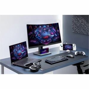 ASUS ROG Strix XG27WCMS. Dimensioni diagonale schermo: 68,6 cm (27"), Risoluzione del display: 2560 x 1440 Pixel, Tipologi