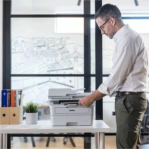 Brother MFC-L2980DW Wired & Wireless Laser Multifunction Printer - Monochrome - Copier/Fax/Printer/Scanner - 34 ppm Mono P