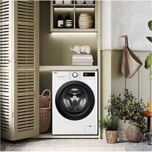 Lavatrice LG F2R3S09NSWB Caricamento Frontale 9 kg - Bianco - Funzione vapore - 1200 Velocità centrifuga (rpm) - Installaz