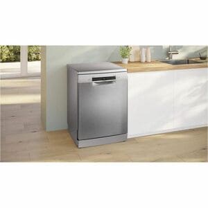 Lavastoviglie Bosch SMS6ZCI10E Installazione libera - Acciaio, Argento - 60 cm - 14 Place Settings - 9 L Capacità - 6 Prog